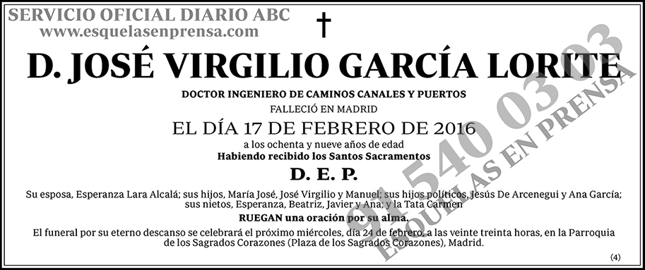 José Virgilio García Lorite